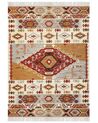 Vlněný kelimový koberec 160 x 230 cm vícebarevný PROSHYAN_859433