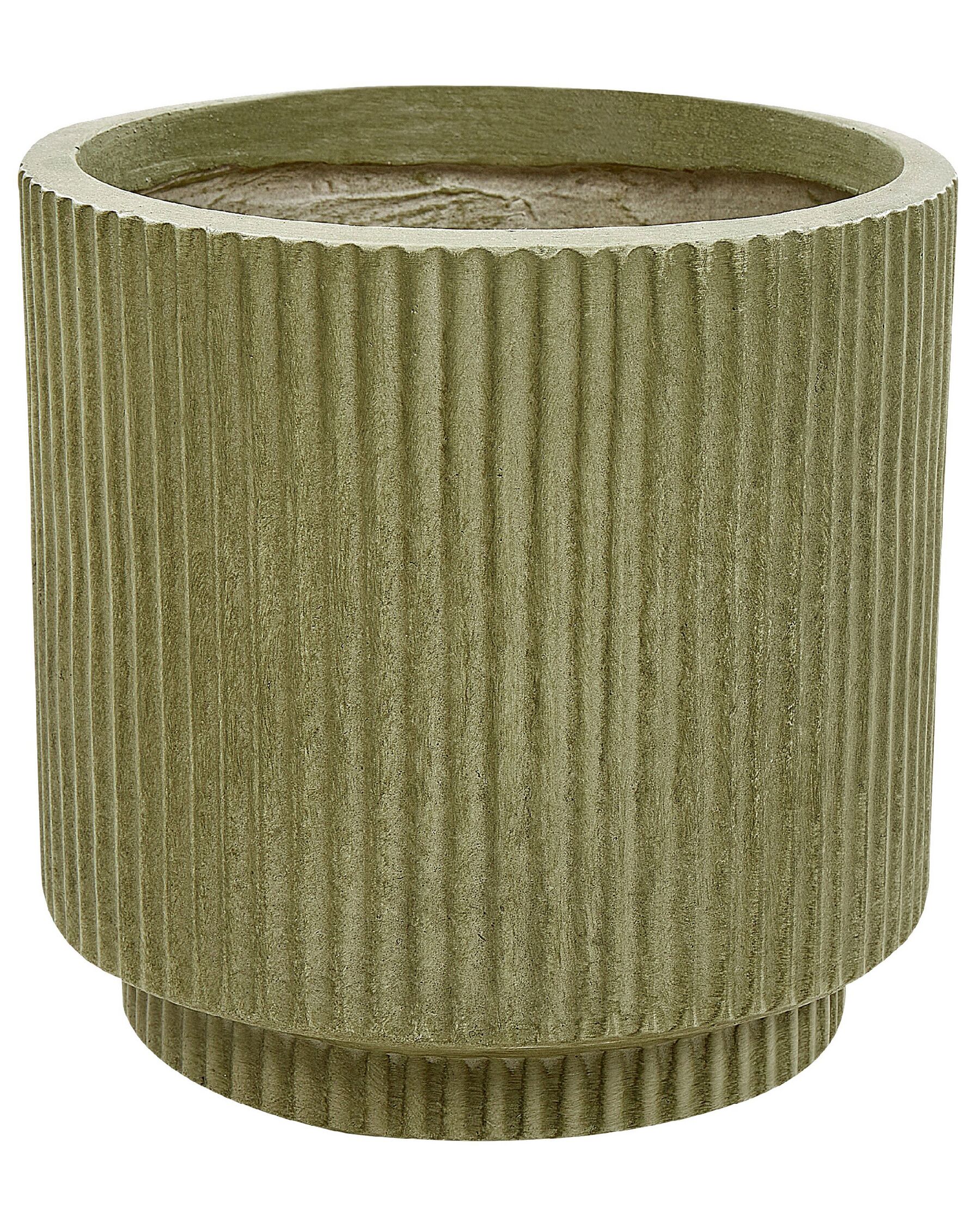 Plant Pot ⌀ 24 cm Green DARIA_871755