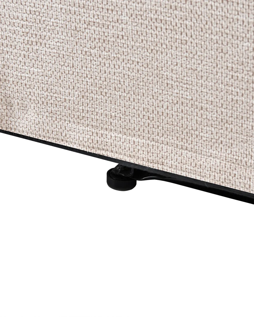 Sedia reclinabile EVERTON Poggiapiedi a scomparsa Tessuto Beige_963728