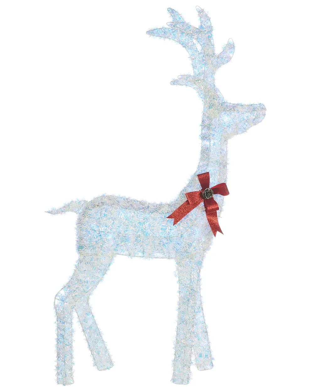 Dekoracja ogrodowa LED MALAREN 140 cm Renifer Biały_1018862