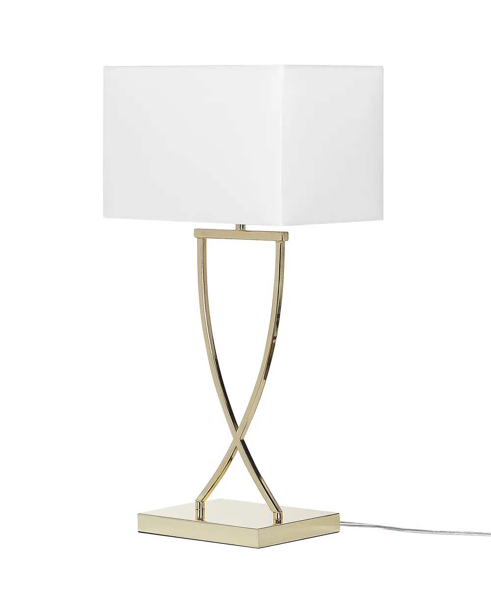 Table Lamp YASUNI Metal White/ Gold_825510