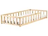 Kids Bed Pine Wood MEYMAC 90 x 200 cm (EU Single) Light Brown
