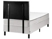 Divan Bed Fabric COUNTESS 90 x 200 cm (EU Single) Light Grey_1054506