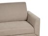 Ensemble canapés et fauteuil en tissu taupe 6 places FENES_897916