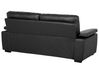 Sofa Set Kunstleder schwarz 5-Sitzer VOGAR_730438