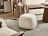 Pouffe BARRON Boucle Off-White