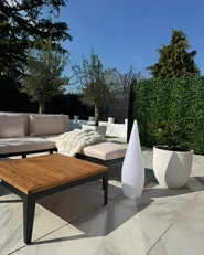 Outdoor LED Floor Lamp VULETAS with Remote White_983367