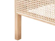 Bett mit Lattenrost Kiefernholz GONFARON 140 x 200 cm Hellbraun_977109