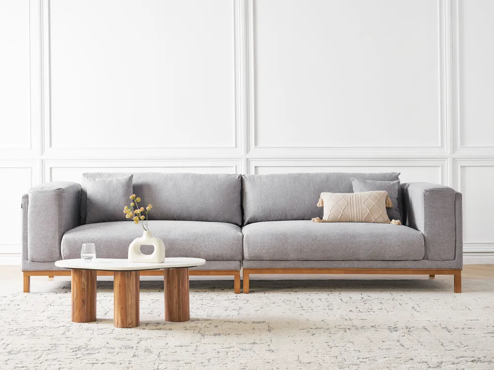 Murazze – Divano Lineare in Tessuto Confortevole e Innovativo con Murazze – Divano Lineare in Tessuto Confortevole e Innovativo con