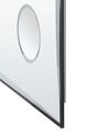 LED Wall Mirror with Bluetooth Speaker 100 x 60 cm Silver ONLAY_932276