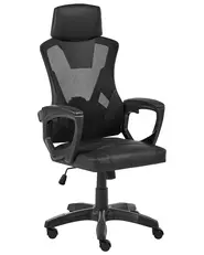 Sedia da ufficio IGNIS Pelle sintetica Nero_1072870