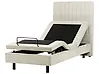 Adjustable Bed Fabric DUKE II 90 x 200 cm (EU Single) Beige