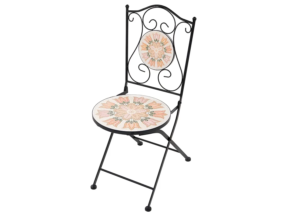 Set mobilier de grădină SETTALA Metal Multicolor_1155750