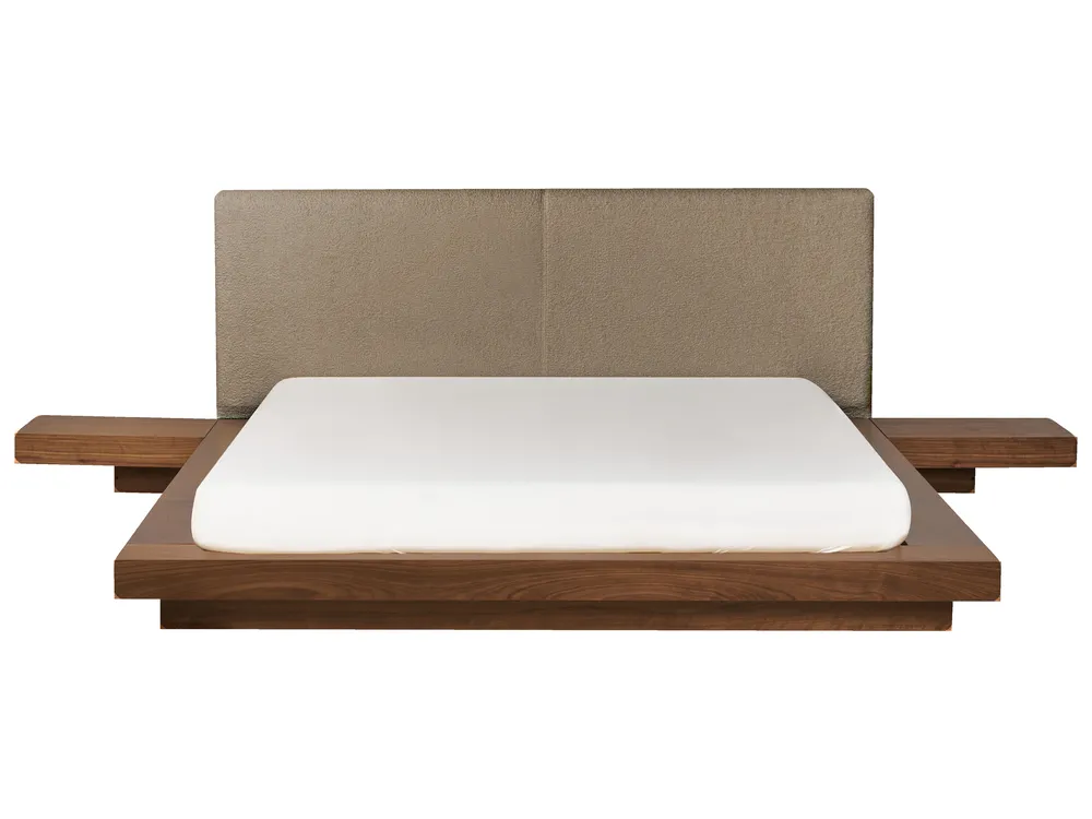 Letto ad acqua Bouclé ZEN 160 x 200 cm Frassino marrone_1079993