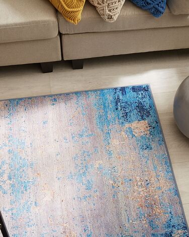 Area Rug 140 x 200 cm Blue INEGOL