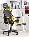 Gaming Chair VICTORY Faux Leather Yellow