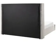 Ottoman Bed LUBBON Velvet Light Grey 180 x 200 cm (EU Super King)_1080578