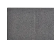 Bett mit Lattenrost Stoff ALBI 120 x 200 cm Grau_1060933