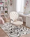 Desk Chair PRINCESS Velvet Taupe