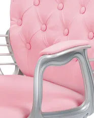 Sedia da scrivania PRINCESS Pelle sintetica Rosa_1082174