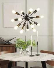 Pendant Lamp BALAGAS Metal Black_818279