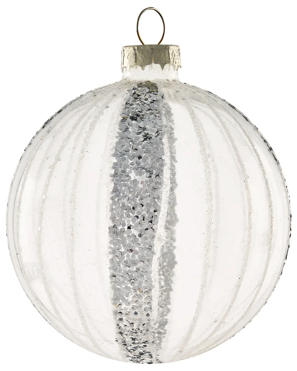 Set of 35 Baubles BLING Glass Gold_1028322