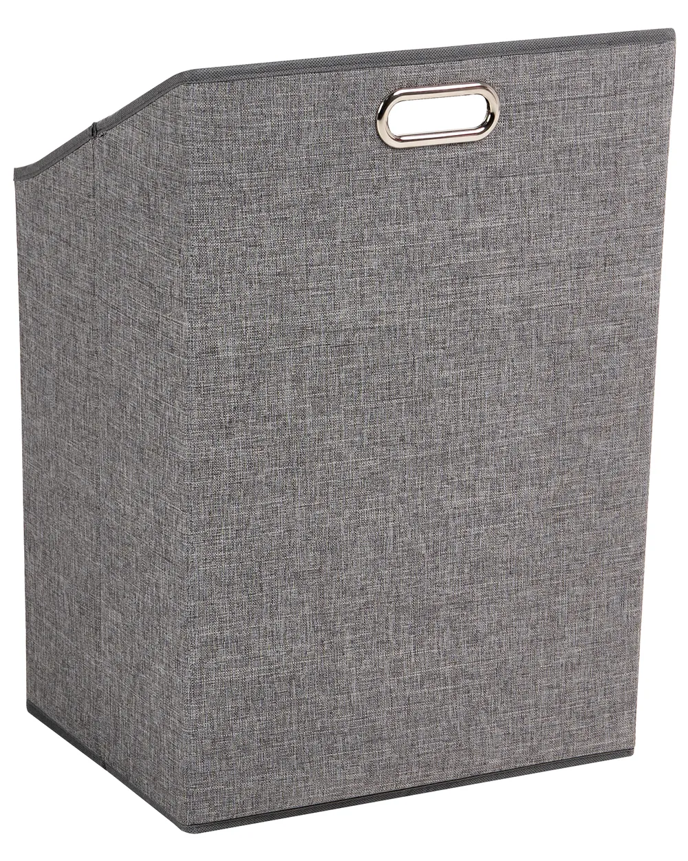 Tilt-Out Laundry Cabinet SAJAMA 40 cm with Shelves Bamboo Light Brown/ Grey_1136316