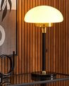 Lámpara de mesa de metal negro/dorado/blanco 55 cm MINIJA_825870