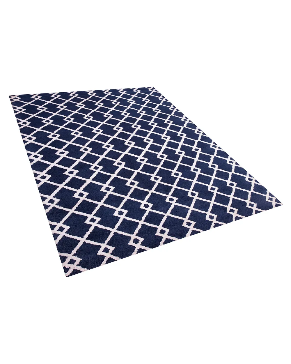 Tappeto SERRES Blu 140 x 200 cm_806268