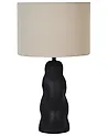 Table Lamp VILAR Ceramic Black