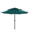 Market Parasol 285 cm BIBIONE Emerald Green