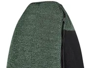 Canapé d'angle 4 places BREDA Tissu Vert foncé Côté gauche_885965