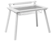 Kids Table and Chair Set MOONTA White_1043815