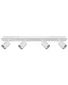4 Light Spotlight TIGRIS Adjustable Metal White