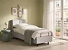 Adjustable Bed Fabric VICEROY 80 x 200 cm (EU Small Single) Light Grey
