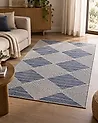 Rug DATCA Blue 140 x 200 cm Wool