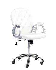 Sedia da ufficio PRINCESS Pelle sintetica Bianco_1131715