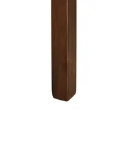 Set di 2 sedie da pranzo LELAND Legno Marrone scuro_975706