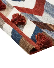Rug KANAKERAVAN Multicolour 200 x 300 cm Kilim Wool_859689