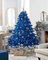 Vánoční stromeček 210 cm modrý FARNHAM_813167