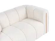 Divano 2 posti MORSIL Bouclé Bianco sporco_1057329