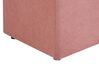 Fabric Storage Ottoman Pink OREM _924282