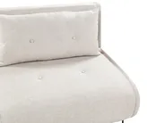 Single Sofa Bed VESTFOLD Fabric Light Beige_930328