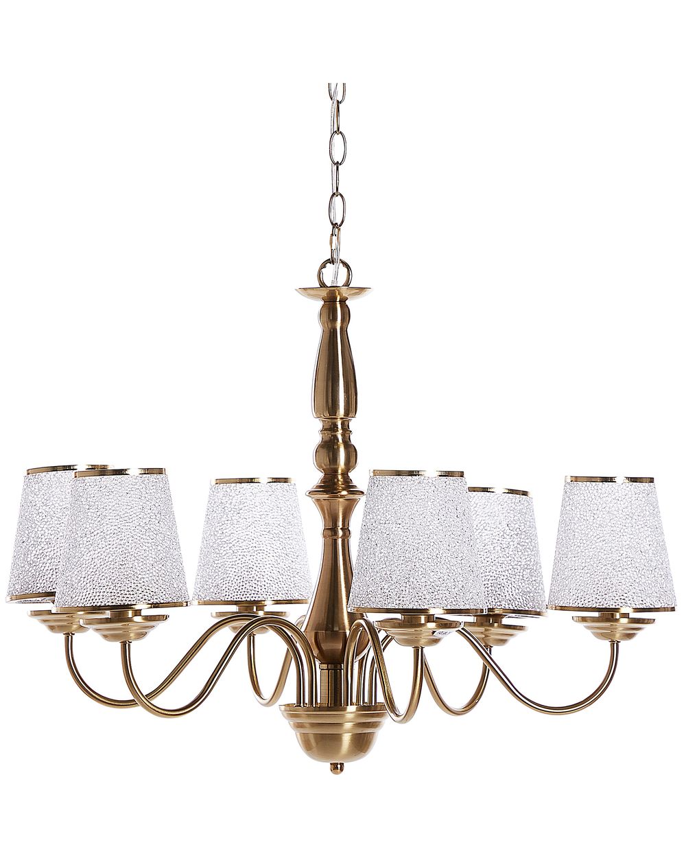 Lustre BRADANO Métal Laiton