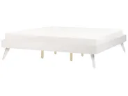 Bed without Headboard BERRIC 180 x 200 cm (EU Super King) White_912502