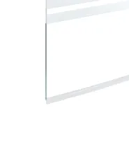 Shower Bath Screen TUAPI 1400 x 1200 mm Silver_944425