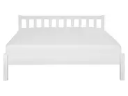 Bed Pine Wood FLORAC 160 x 200 cm (EU King Size) White_754673