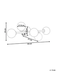 Wall Lamp MINOTOS Metal Silver_1010352