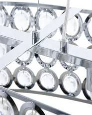 Lampadario TENNA Metallo Argento_690820