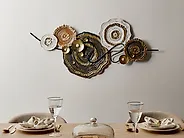 Décoration murale IRIDIUM 55 cm Métal Multicolore_1179086